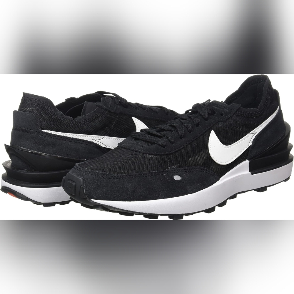 Nike Women's Waffle One Black and White Training Shoes